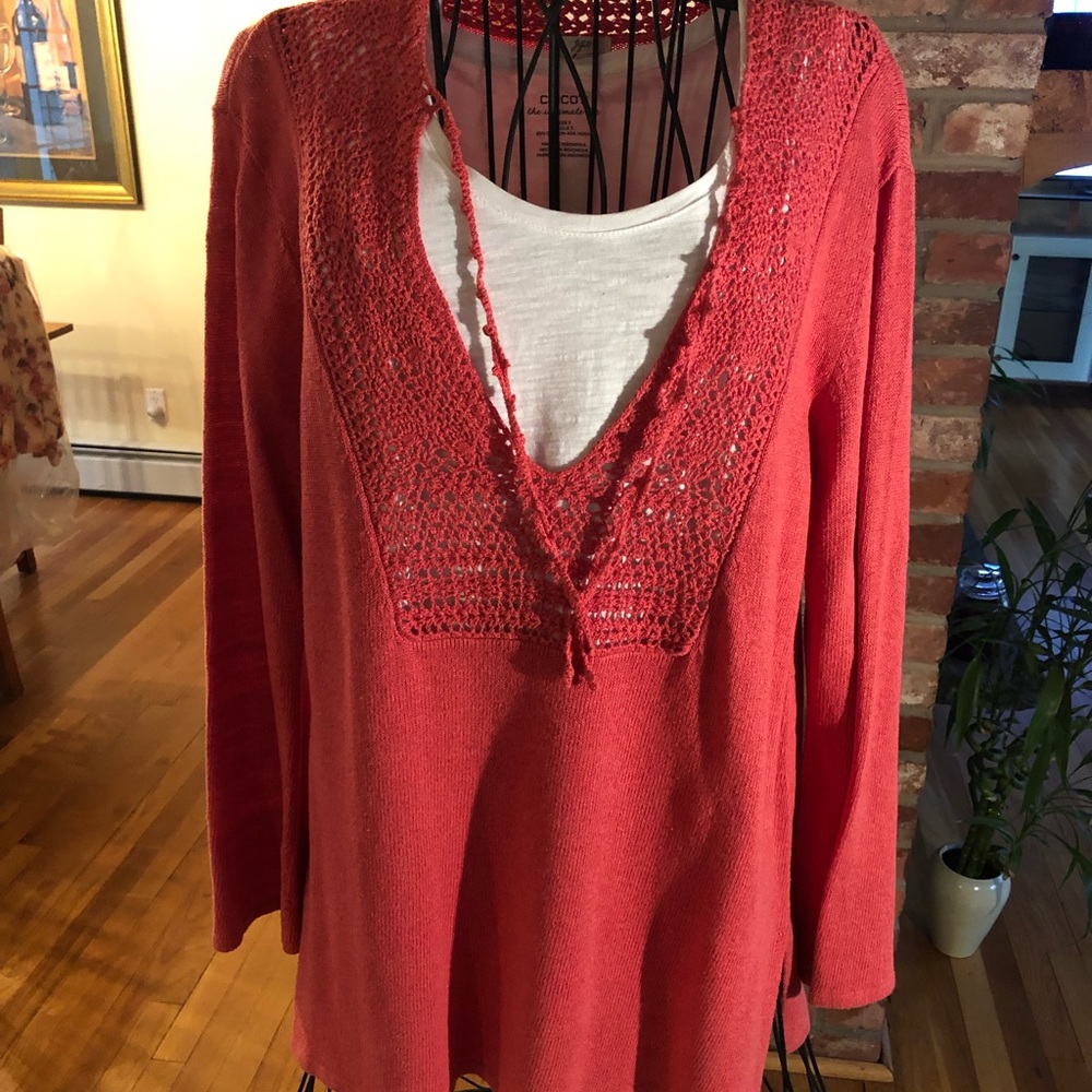 Knit sweater